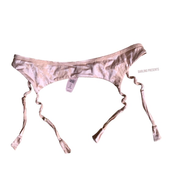 VICTORIA’S SECRET SATIN GARTER BELT WOMEN COLOR PINK SIZE S - Picture 1 of 5